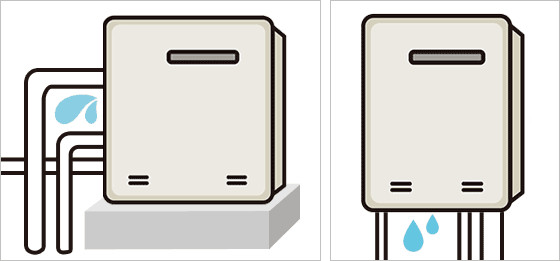 給湯器から水が漏れる原因と対処法 給湯器の豆知識 生活堂