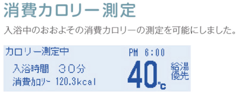消費カロリー測定