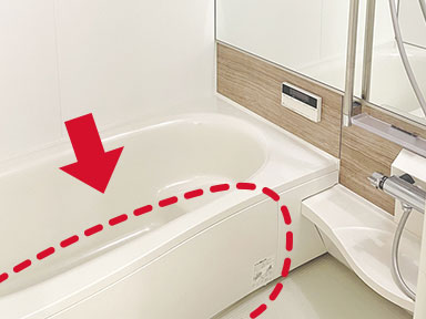 浴槽エプロンとは？その役割とカビ臭さの原因