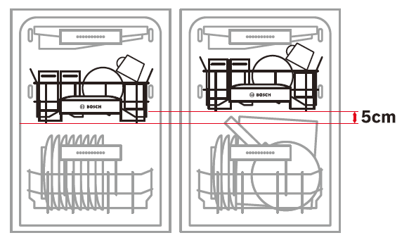 BOSCH ビルトイン食洗機 ラック