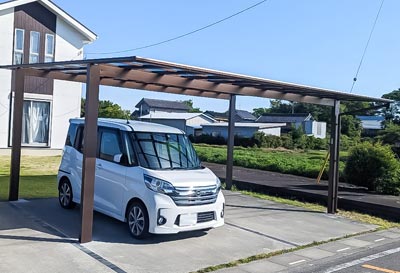 埼玉県鴻巣市 N様邸 カーポート施工事例01