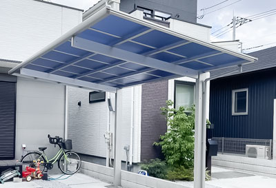 埼玉県富士見市 S様邸 カーポート施工事例01