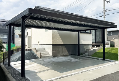 大阪府八尾市 K様邸 カーポート施工事例01