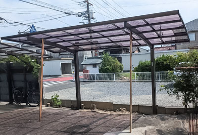 愛知県愛西市 O様邸 カーポート施工事例01