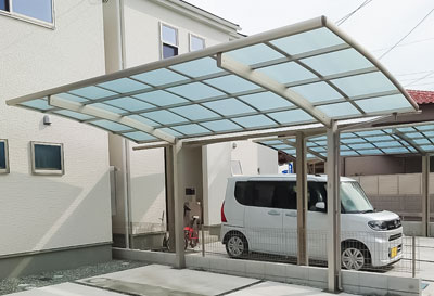 大阪府河内長野市 M様邸 カーポート施工事例01