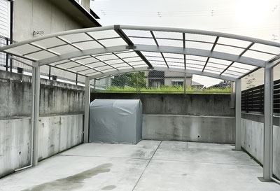 大阪府太子町 I様邸 カーポート施工事例01