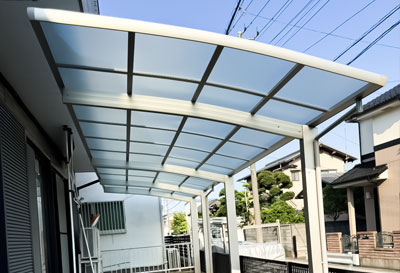 埼玉県三郷市 M様邸 カーポート施工事例01