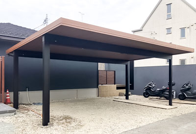 神奈川県小田原市 K様邸 カーポート施工事例01
