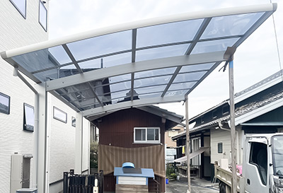 愛知県半田市 M様邸 カーポート施工事例01