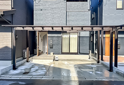 京都府京都市 M様邸 カーポート施工事例01