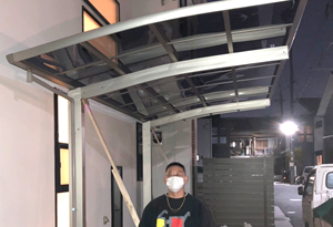 大阪府枚方市 H様邸 カーポート施工事例01