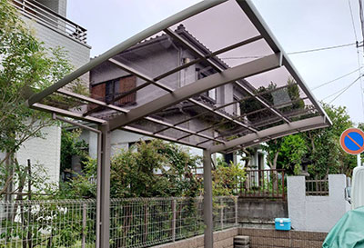 神奈川県横浜市 Y様邸 カーポート施工事例01