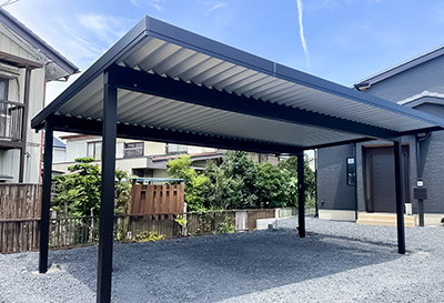 栃木県佐野市 N様邸 カーポート施工事例01