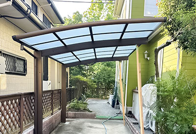 兵庫県神戸市 N様邸 カーポート施工事例01