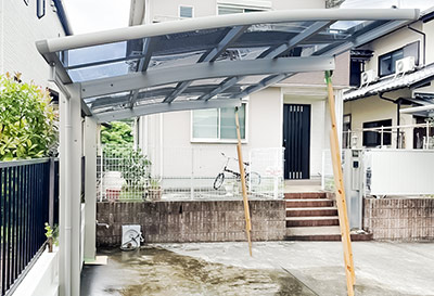 奈良県奈良市 N様邸 カーポート施工事例01