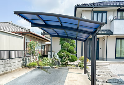 群馬県太田市 H様邸 カーポート施工事例01