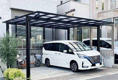 大阪府吹田市 Y様邸 カーポート施工事例01
