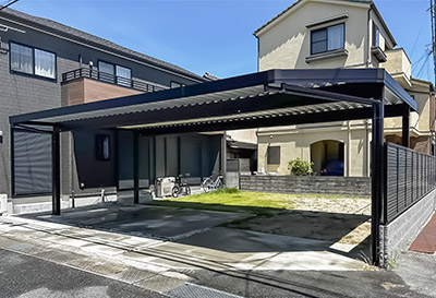 兵庫県姫路市 T様邸 カーポート施工事例01