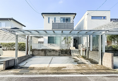 愛知県みよし市 U様邸 カーポート施工事例01