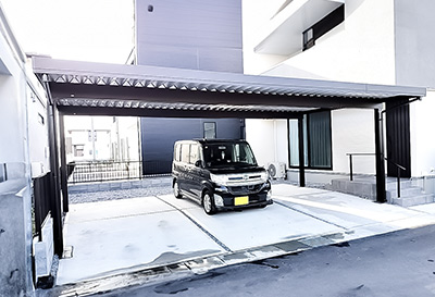 岐阜県岐阜市 M様邸 カーポート施工事例01
