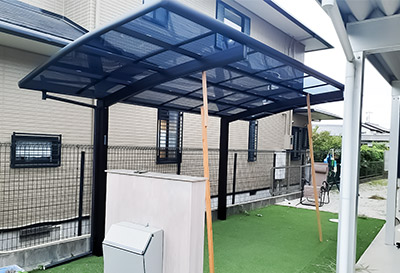 愛知県岡崎市 N様邸 カーポート施工事例01