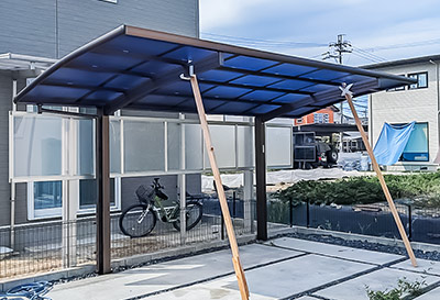 愛知県あま市 H様邸 カーポート施工事例01
