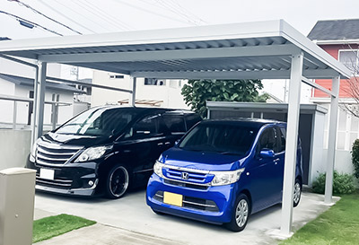 兵庫県加古川市 K様邸 カーポート施工事例01