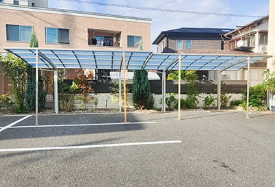 岐阜県岐阜市 U様邸 カーポート施工事例01