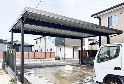 神奈川県小田原市 S様邸 カーポート施工事例01