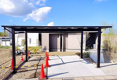 岐阜県美濃加茂市 A様邸 カーポート施工事例01