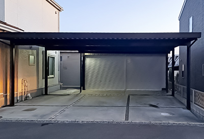 愛知県一宮市 F様邸 カーポート施工事例01