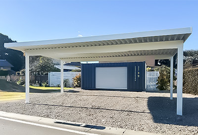 茨城県坂東市 K様邸 カーポート施工事例01