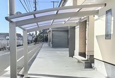埼玉県川口市 Y様邸 カーポート施工事例01