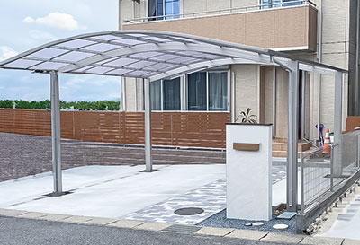 生活堂そららポート Rタイプ ワイドタイプ 2台用設置写真