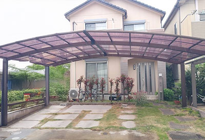 生活堂そららポート Rタイプ ジャンボタイプ 3台用設置写真