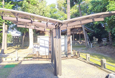 ネスカR Y合掌設置写真