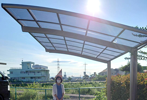 大阪府枚方市 A様邸 カーポート施工事例01