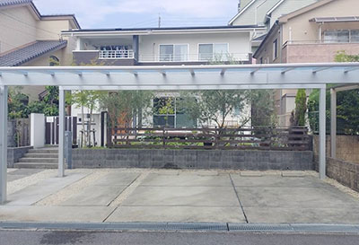 生活堂そららポート Fタイプ 3台用設置写真