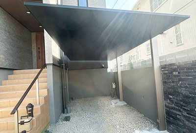 カーポートSC 1台用設置写真