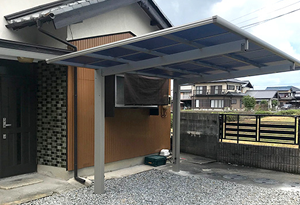 三重県四日市市 I様邸 カーポート施工事例01