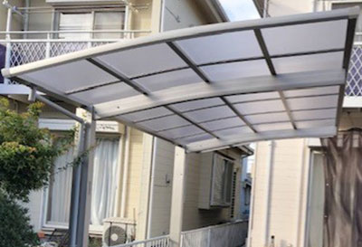 そららポートR(ラウンド屋根)タイプ 1台用設置写真