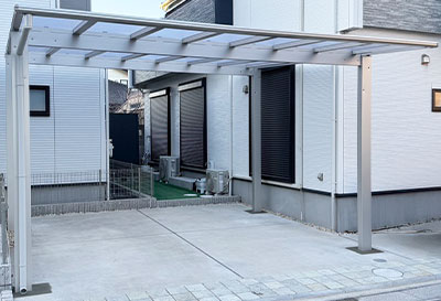 千葉県船橋市 K様邸 カーポート施工事例01