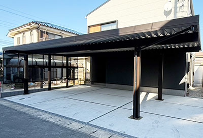 千葉県千葉市 K様邸 カーポート施工事例01