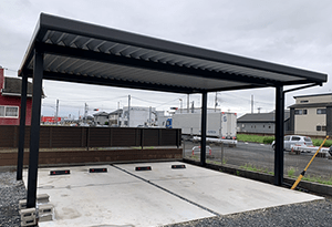 群馬県館林市 I様邸 カーポート施工事例01