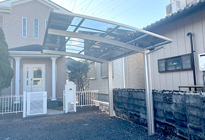 岐阜県岐阜市 E様邸 カーポート施工事例01