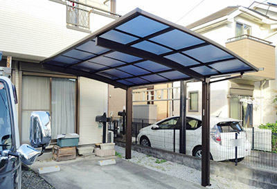 東京都昭島市 S様邸 カーポート施工事例