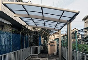 東京都小平市 M様邸 カーポート施工事例01