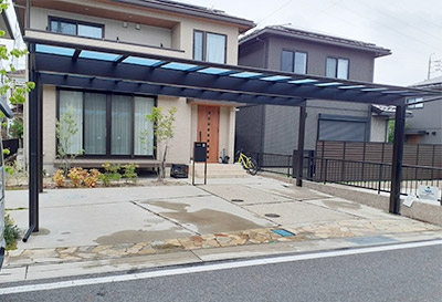 愛知県清須市 S様邸 カーポート施工事例