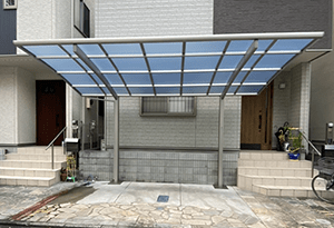 埼玉県志木市 M様邸 カーポート施工事例01