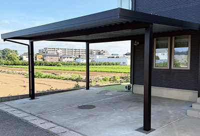 千葉県八街市 H様邸 カーポート施工事例